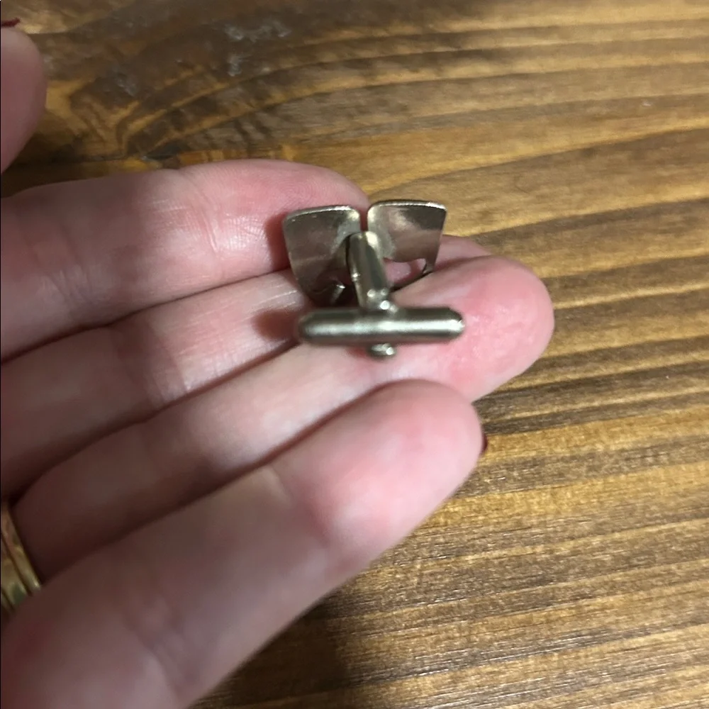 Silver Comedy and Tragedy Cufflinks